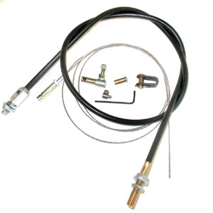 Universal Throttle Cable Black