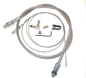 Universal Throttle Cable Braided